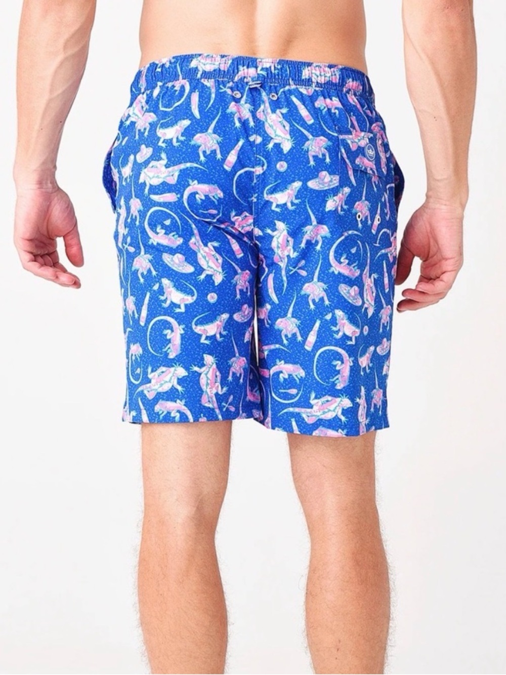 Peter Millar Iguana Seaside Swim Trunks Shorts - XL